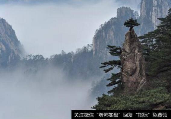 黄山最著名的景观之一“梦笔生花”