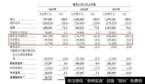 公司公布的财务业绩摘要情况