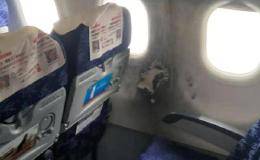 一航班客舱内旅客充电宝自燃 东航：为确保安全已返航南京