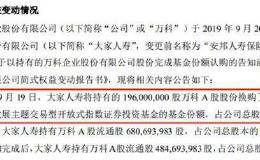 安邦更名大家后首批大减持来了：万科50亿 中国建筑60亿