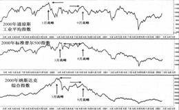 2000一2001年股市股顶与随之而来熊市的主要股指