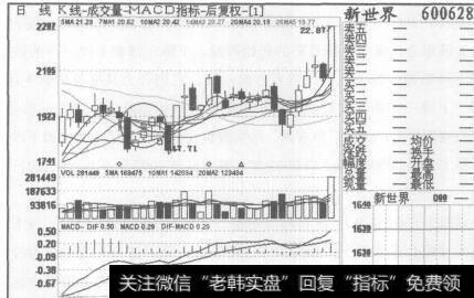 图175新世界2007年7月20日至2007年9月5日的日K线图