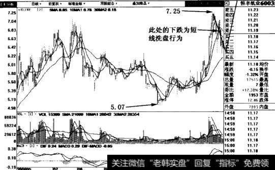 恒丰纸业((600356)日线图