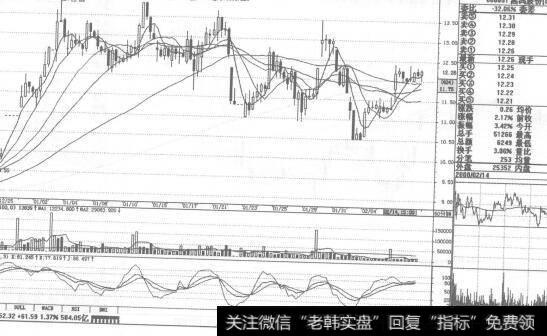 图167000851<a href='/jlshierzhao/14814.html'>高鸿股份</a>2008年2月14日60分钟K线走势图谱