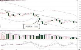 股价跌破BOLL指标下轨的放量形态