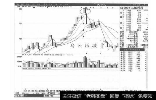 图5-17人福科技分时走势图