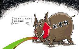 权重股强势拉升股指 <em>区块链概念股</em>全线重挫