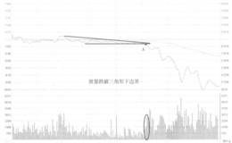 新大洲A跌破形态边界线看盘和操盘