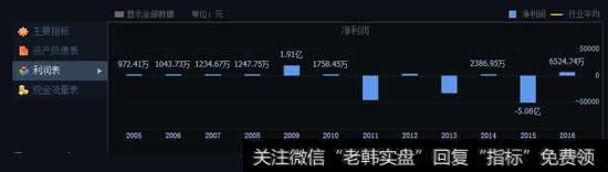 莲花健康的利润表