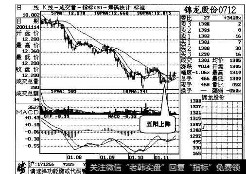 图5-5  锦龙股份日线走势图