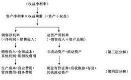 杜邦分析体系的基本构架图分析