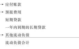 什么是应付账款、预提费用和其他流动负债