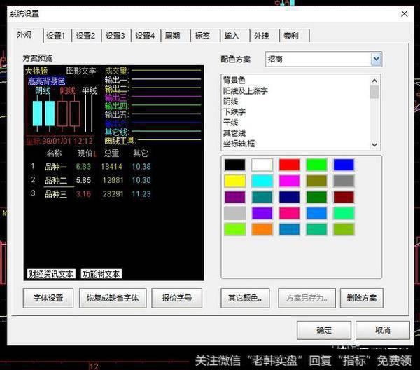 使用键盘直接使用快捷键，按住ctrl，再按字母D即可调出【系统设置】功能，默认的是红绿主色调