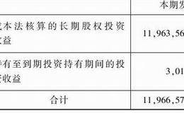 投资收益明细以及投资者注意的三种情况