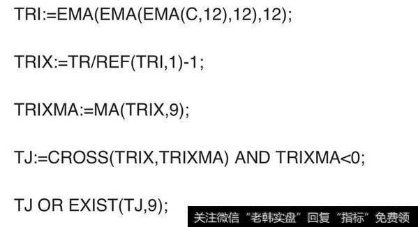 股票技术分析:TRIX指标有什么作用？