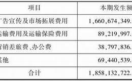 销售费用项目分类以及财务费用分类表述