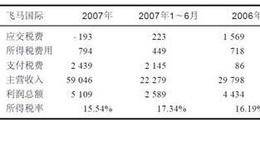 飞马国际危情财务分析案例解析