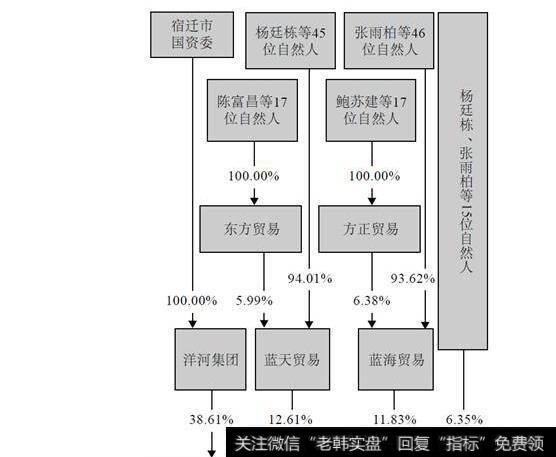图6-1 江苏洋河股权结构(局部)