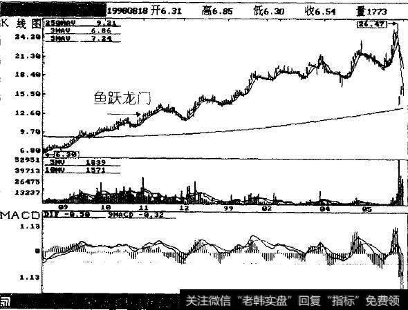 “鱼跃龙门”形态