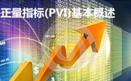 正量指标(PVI)基本概述