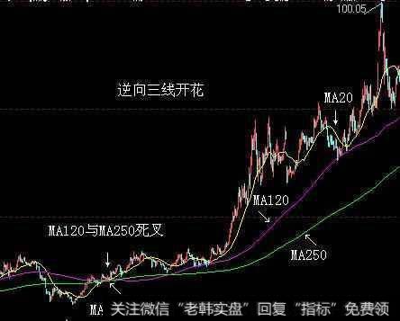 如何识别符合“三线开花”形态的股票，捕抓到黑马股？