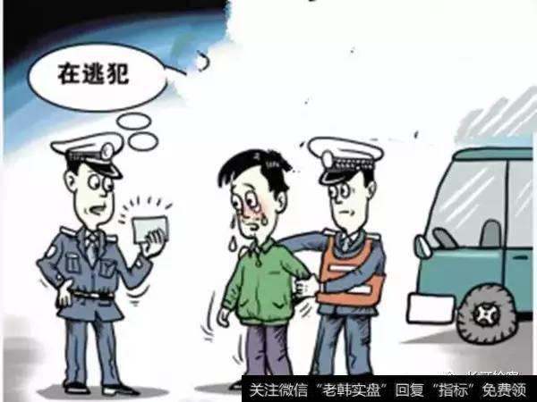 警察抓捕在逃犯