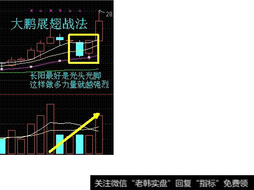 大鹏展翅战法