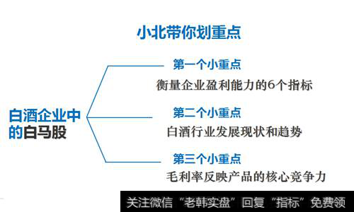 白酒企业中的白马股