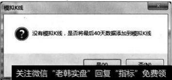 【模拟K线】对话框