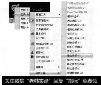 【定位分析】菜单命令