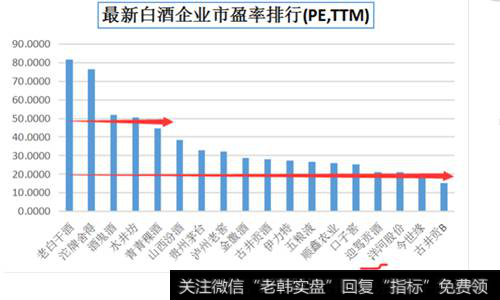 最新白酒企业<a href='/t_18173/'>市盈率排行</a>