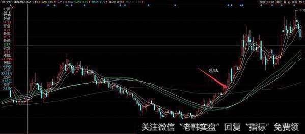 5日均线是强势主升浪的支撑线