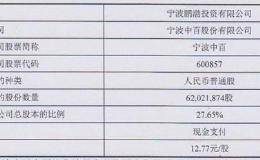 太平鸟设局宁波中百 收购背后关联老鼠仓账户早已建仓