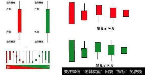 日K线，周K线，月K线，年K线。