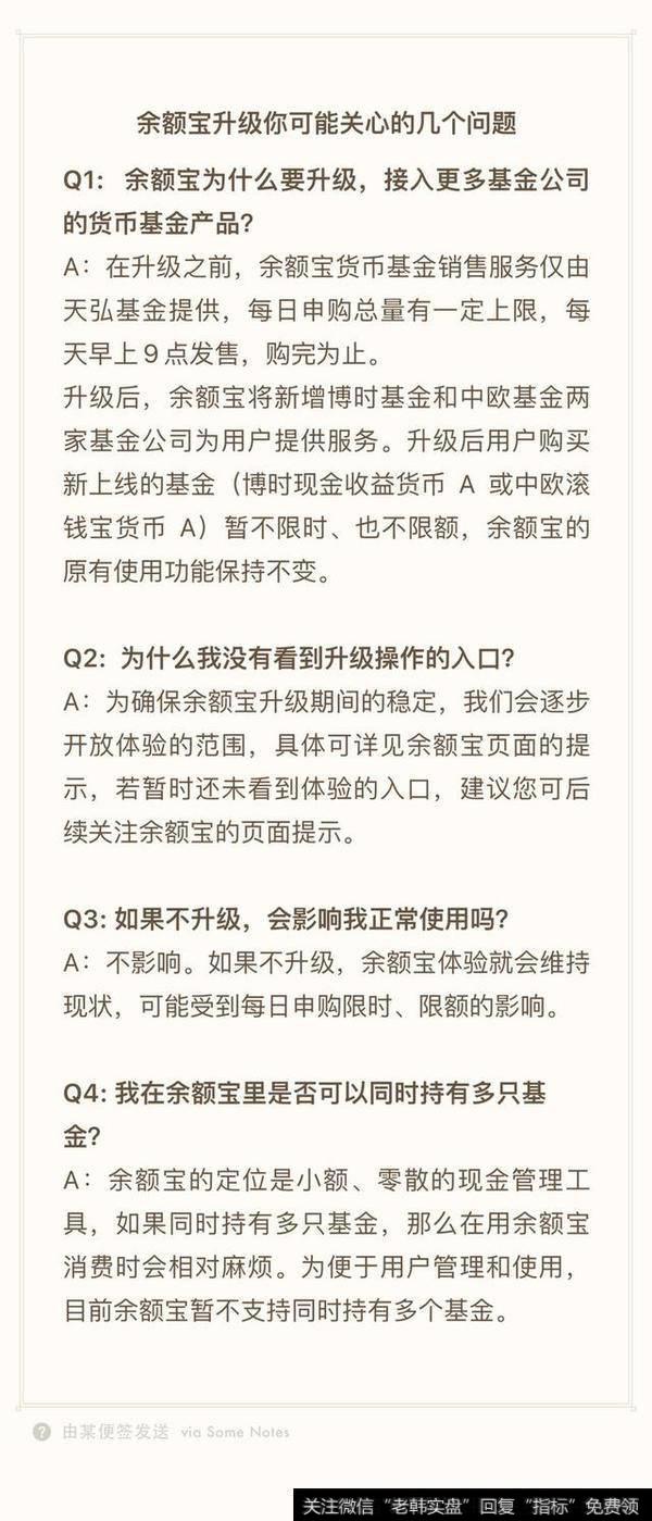 余额宝升级接入两只新基金，天弘基金一家独大时代过去了
