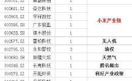 小米赴港上市带动多只概念股涨停，华锋股份九天八板笑傲两市