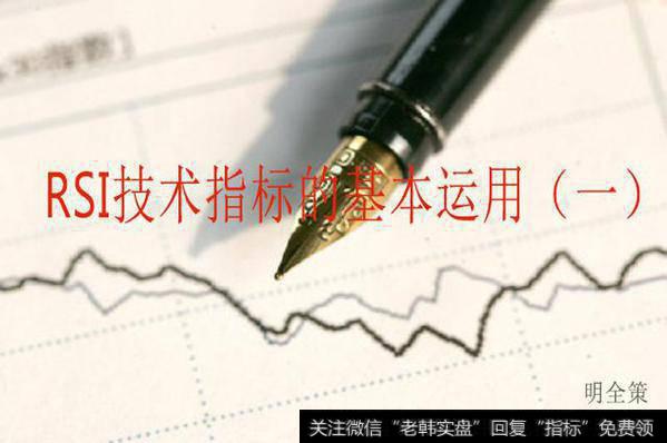 RSI强弱指标的基本运用（一）