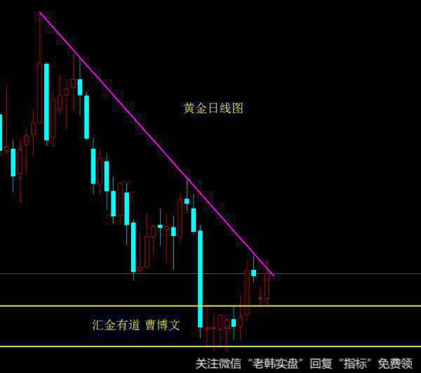 黄金日线图