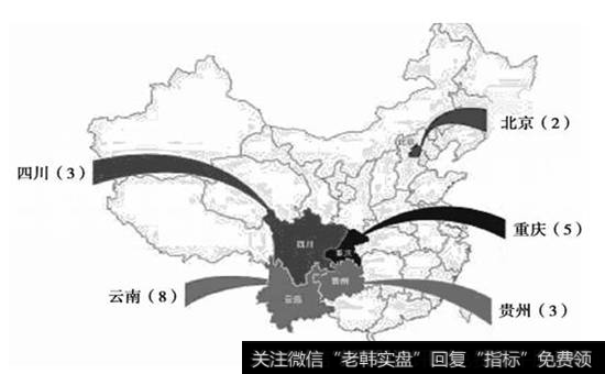 图11-1  拉法基水泥战略布局图