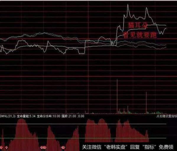 横盘股的日线图中的成交量