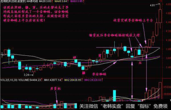 缩量反压季金蜘蛛辐射线获支撑