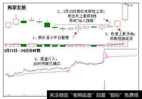 “仙人指路”