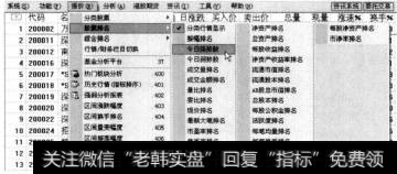 打开通达信软件，选择【报价】【股票排名】【今日强势股】菜单命令。