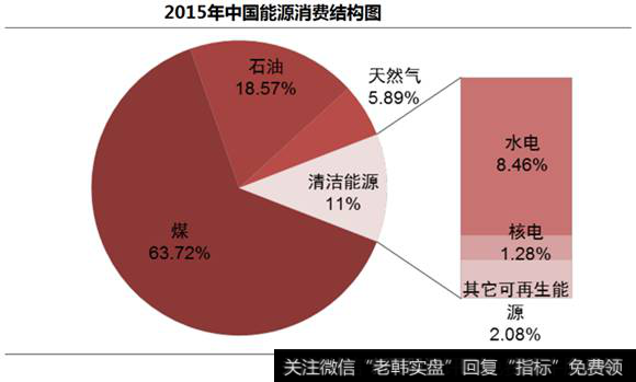 中国能源消费结构图