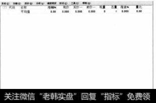 弹出【香港权证】界面。用户可以拖动鼠标光标查看香港权证的信息