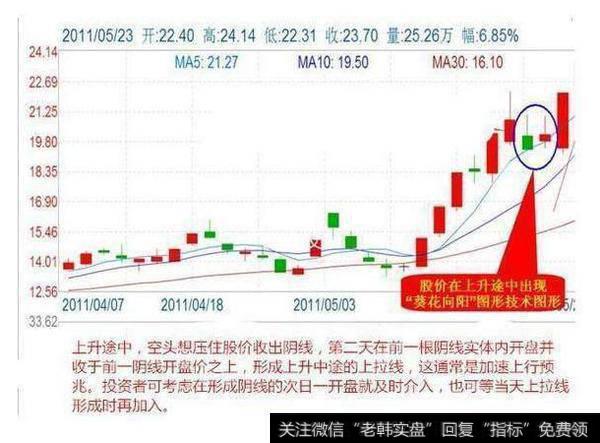短线狙击技巧之葵花向阳。