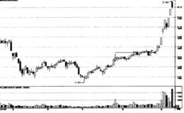 趋势分析上涨途中的量增价平