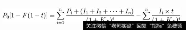 债务资本成本的计量模型