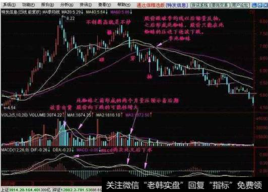 2、死蜘蛛K线形态