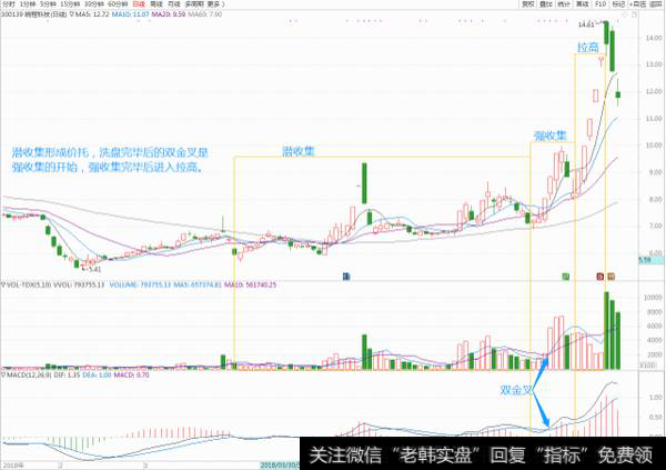 庄家在潜收集和强收集阶段完毕